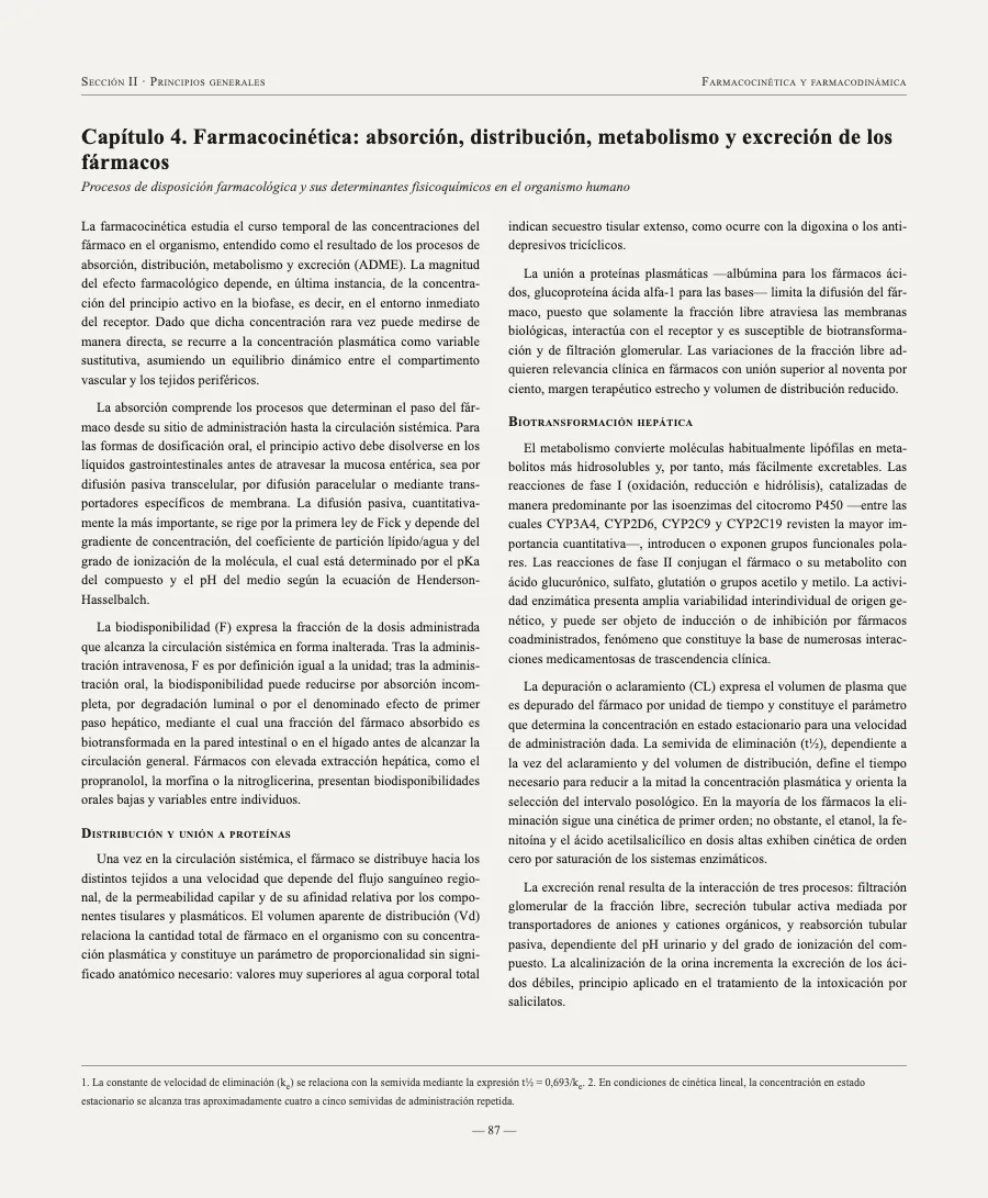 Página de libro de farmacología tradicional: texto denso, sin ilustraciones, agotador